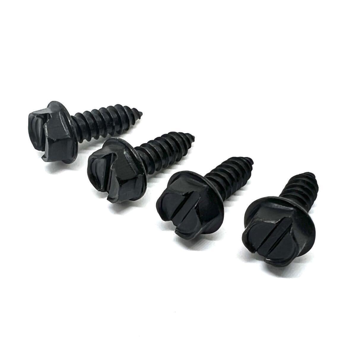 #14×3/4″ Slotted Hex Washer Head Self Tapping Sheet Metal Screws Zinc Black | Rental #14×3/4″ Slotted Hex Washer Head Self Tapping Sheet Metal Screws Zinc Black | Rental