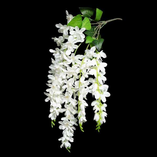 Decostar™ Artificial Wisteria Spray 27″ White | Rental Decostar™ Artificial Wisteria Spray 27″ White | Rental