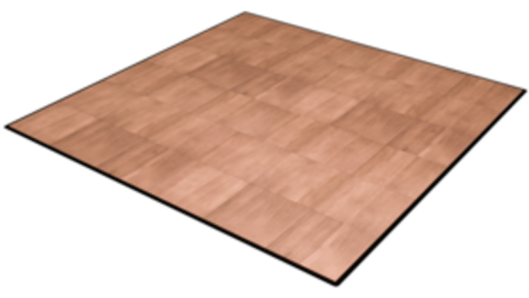 30 x 39 Dark Maple Dance Floor Package | Rental