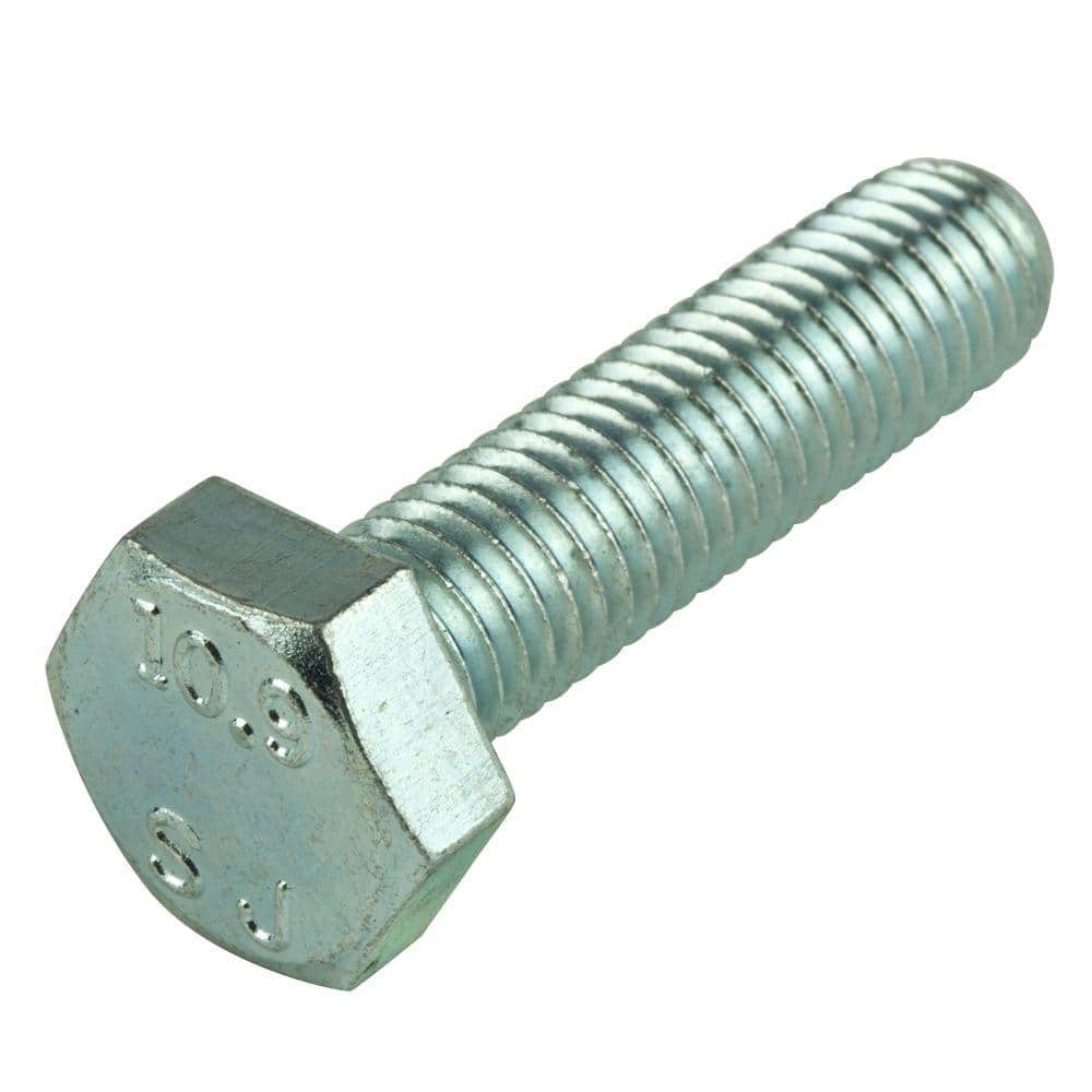 Everbilt — M8-1.25x40mm Zinc Hex Head External Hex Drive Cap Screw 2-Pieces | Rental