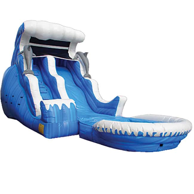 18ft Double Drop Wet/Dry Slide | Rental 18ft Double Drop Wet/Dry Slide | Rental
