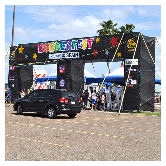 Event Entrance Double Scaffold | Rental Event Entrance Double Scaffold | Rental