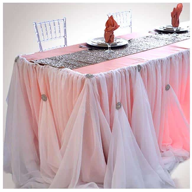 Cinderella Table Skirt | Rental Cinderella Table Skirt | Rental