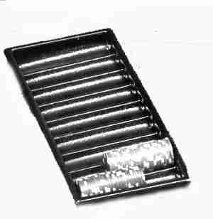Part – 10 Row Black Plastic Chip Tray | Rental