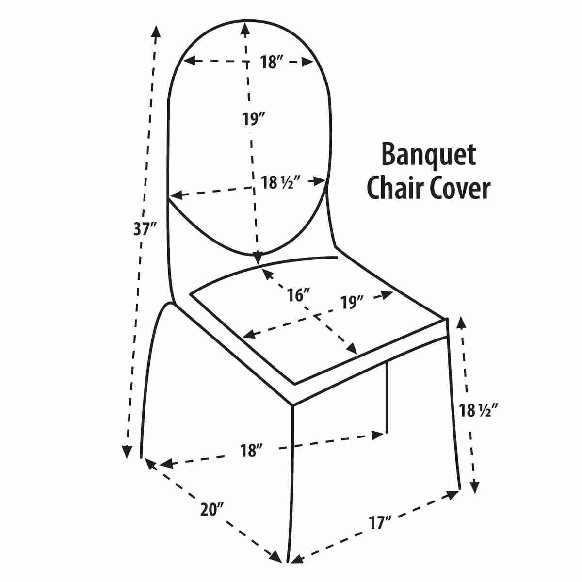 Majestic Banquet Chair Cover | Aubergine