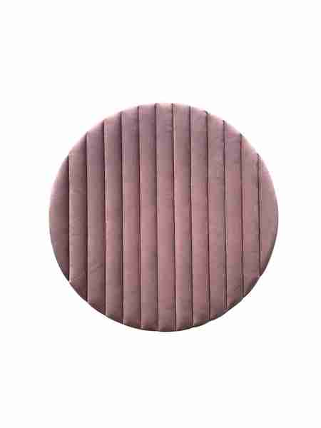 Pink Velvet Circle Backdrop