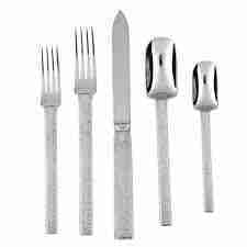 Acqua | Silver | 5 Piece Set | Rental