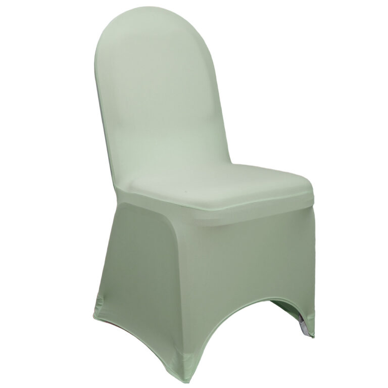Stretch Spandex Banquet Chair Cover Sage | Rental Stretch Spandex Banquet Chair Cover Sage | Rental